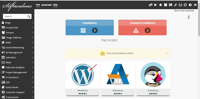 Como Instalar o WordPress