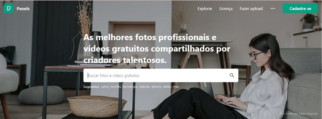 Bancos de Imagens Gratuitos